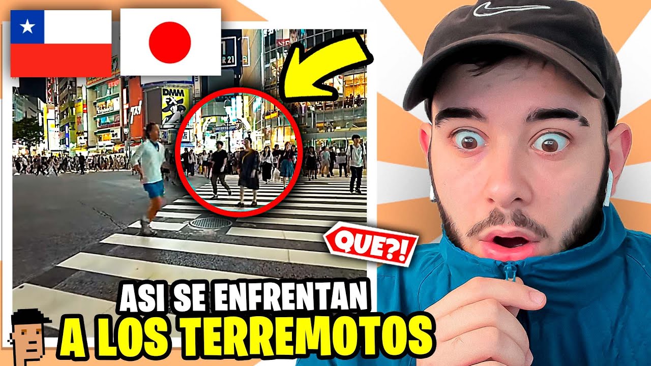 Reacción a Cómo Chile Y Japón Se Enfrentan A Los Terremotos