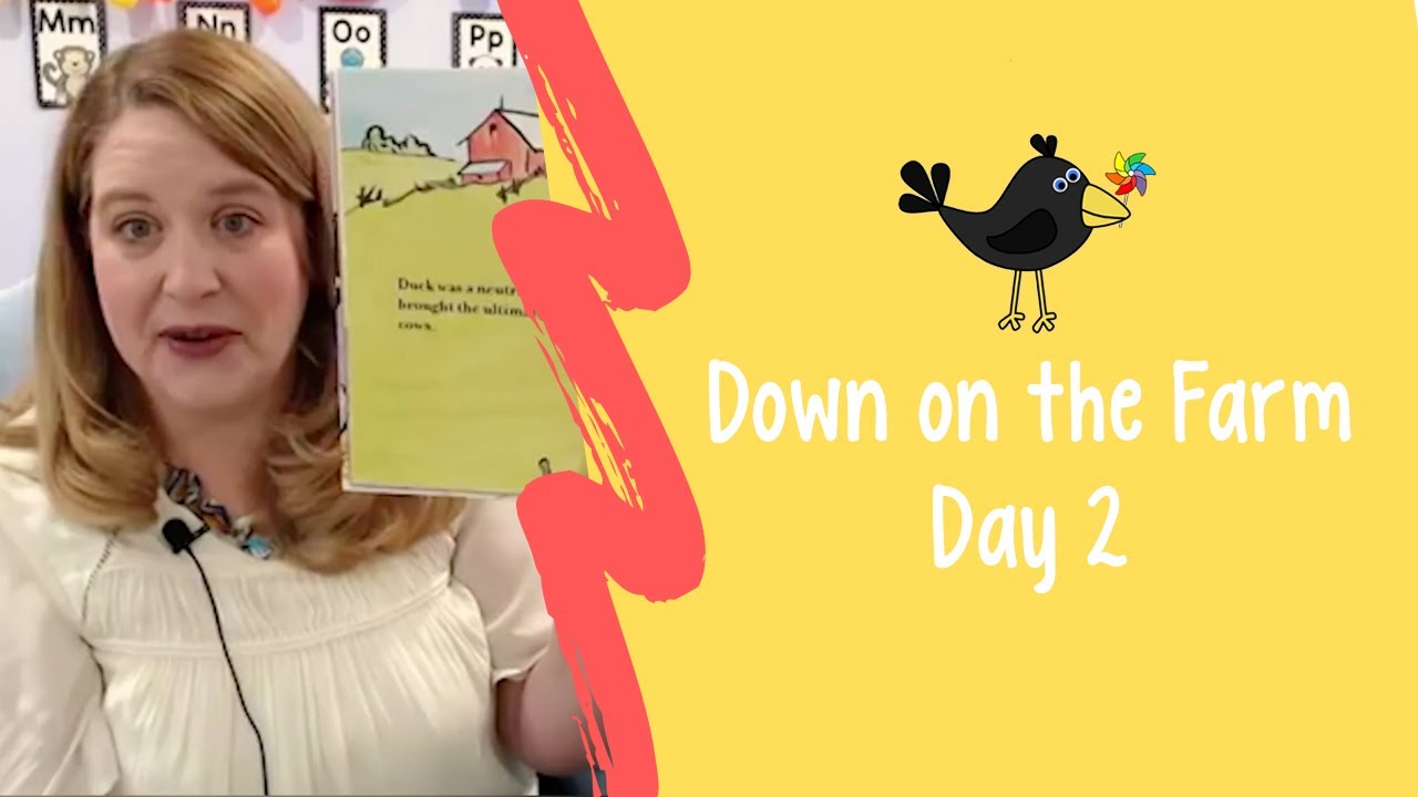 MOO!! All About Cows &ndash; Preschool Farm Learning Fun! Virtual Preschool Online Circle Time