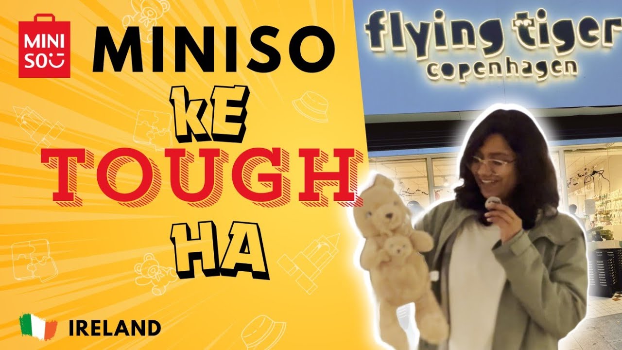 Flying Tiger Tour in Bray: Tough Competition for Miniso? | தமிழ் Vlog