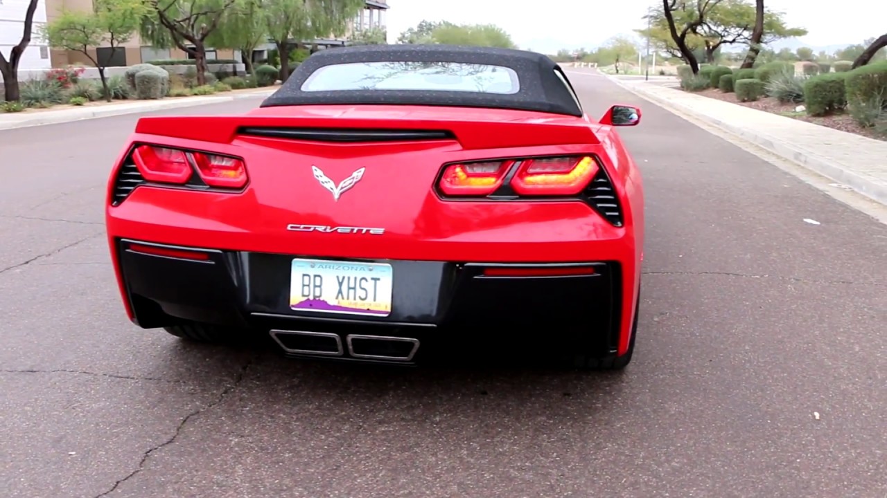 2016 C7 Corvette with Billy Boat Fusion Exhaust, Xpipe and Cold Air Intake