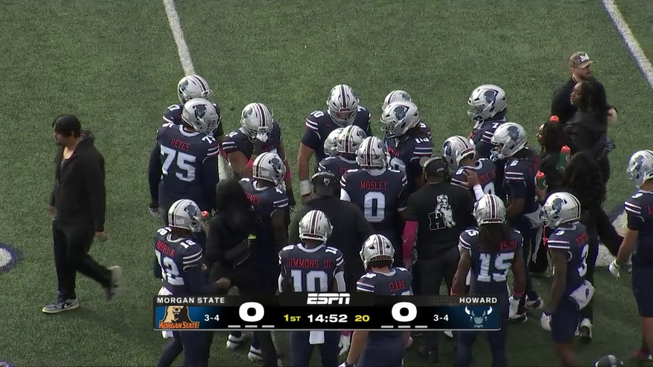 NCAA Football 2025: Morgan State at Howard