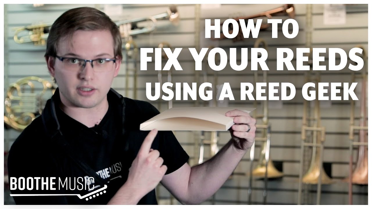 Fix Your Instrument Reeds! - How To Use A Reed Geek