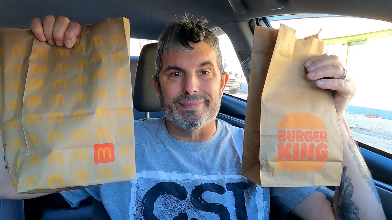 burger king and mcdonalds food review