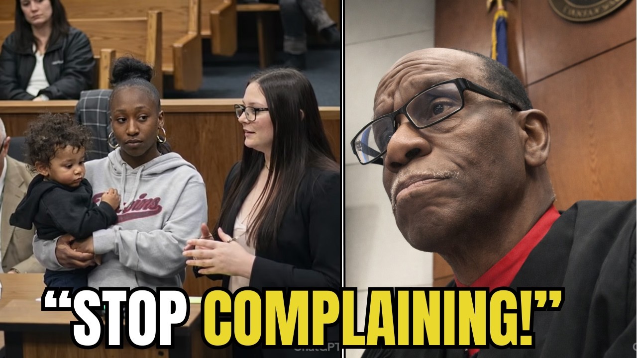 Baby in Her Arms, Judge Simpson Delivers a Stern Warning During Plea Hearing
