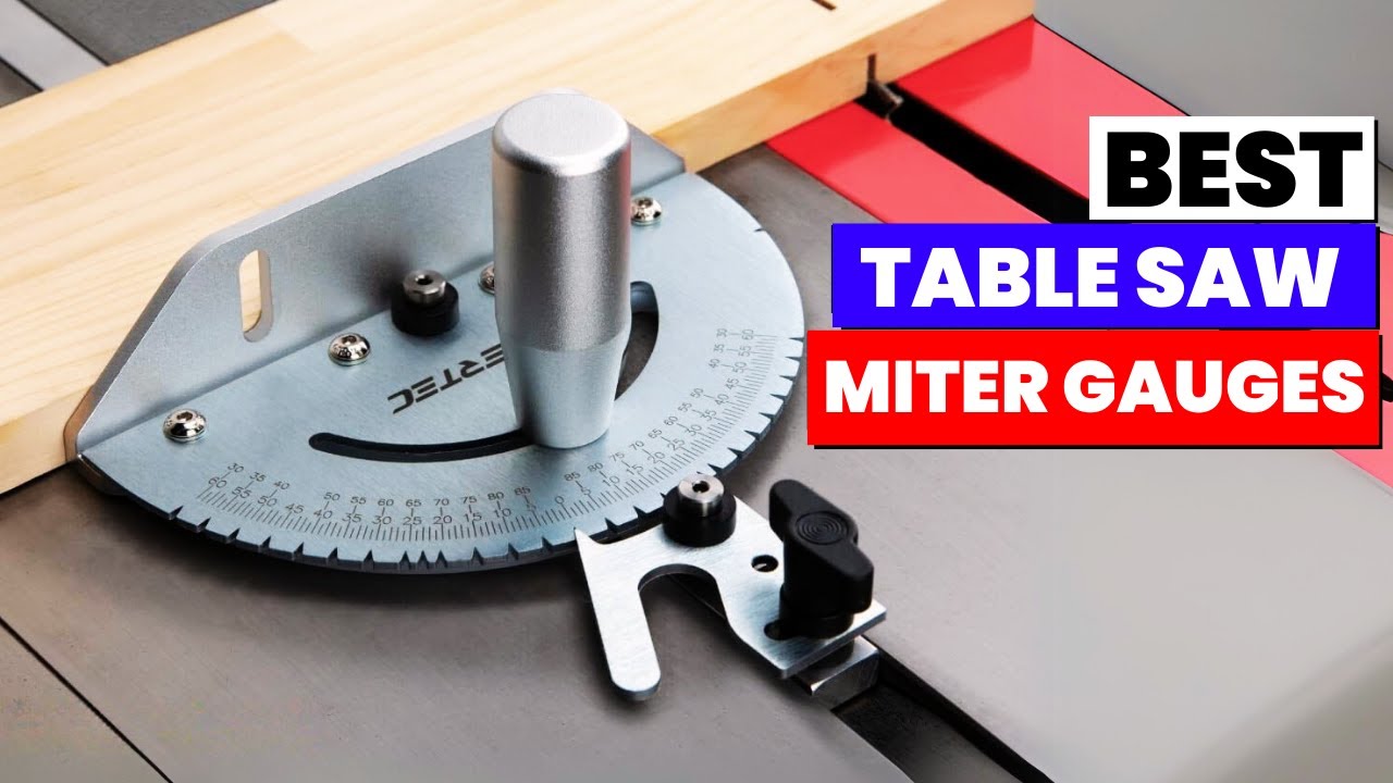 The 5 BEST Table Saw Miter Gauges for Woodworking