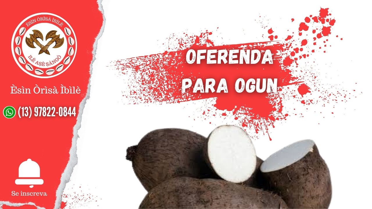 Oferenda para OGUN no Culto Tradicional Yorubá