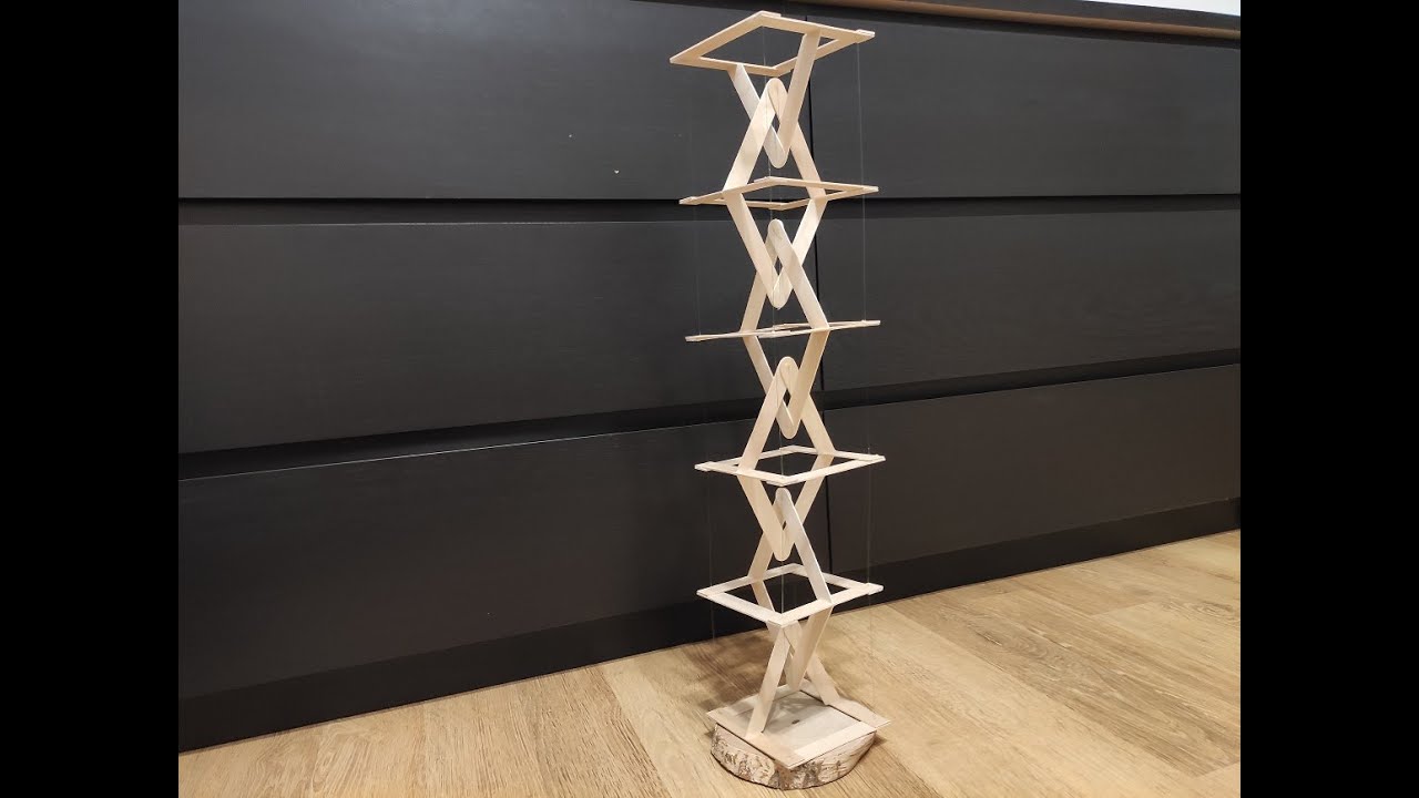 Tensegrity - part 5 - A kind of Infinity Column