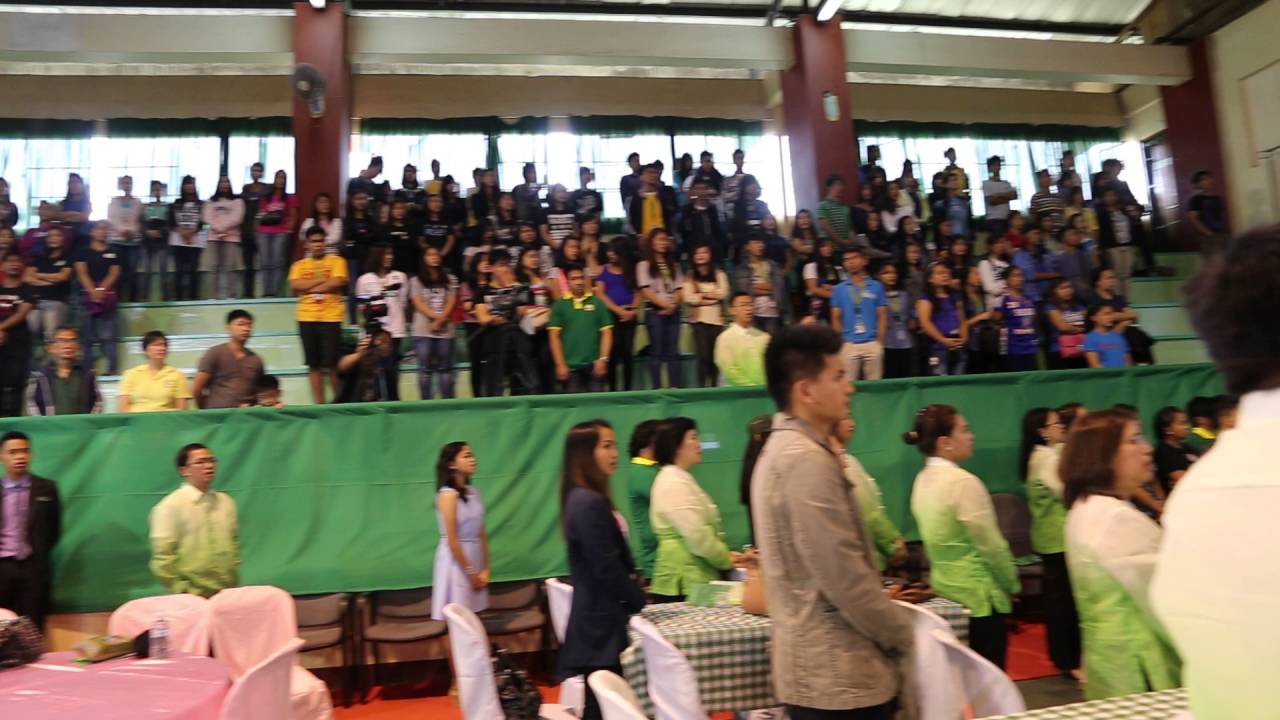 The BSU Hymn as sung during the Centennial Launching Program