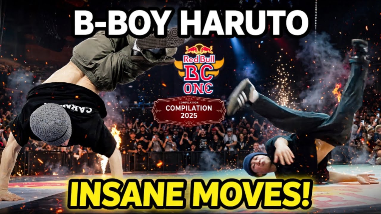 INSANE Moves! Haruto at the Highest Level in 2025 | B-Boy Compilation 🔥 @RedBullBCOne 