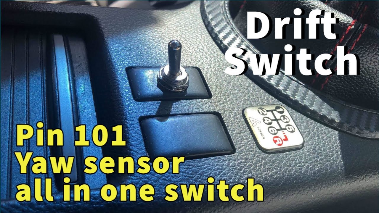 G35 350Z Drift Switch 100% (разблокировка датчика рыскания и выгорания контакта 101 и Drift)