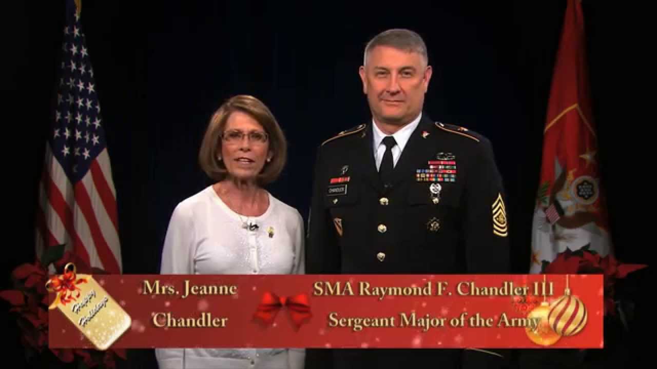 SMA Raymond F Chandler III and Mrs. Jeanne Chandler 2014 Holiday Greeting