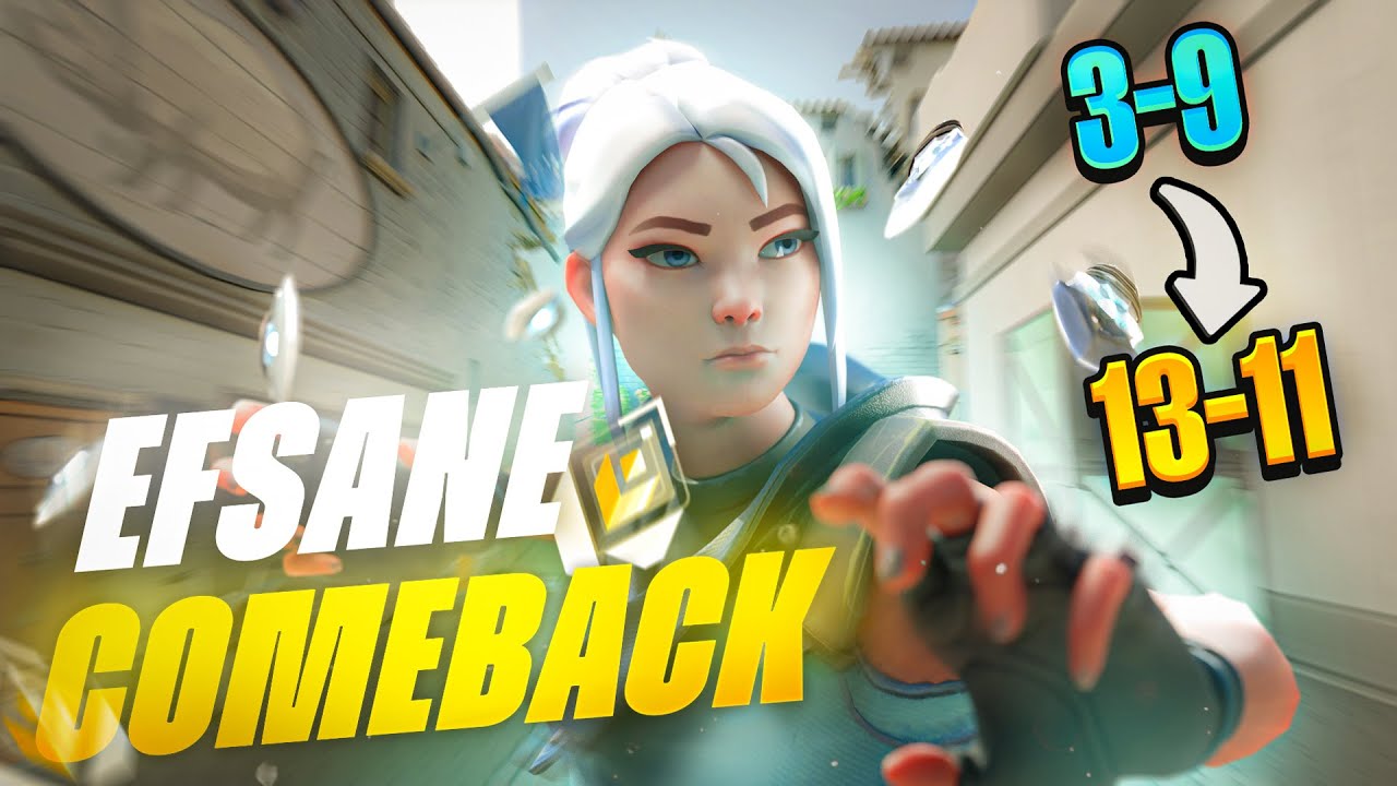 RADIANT TOP 1 Maçımda Efsane COMEBACK! | Valorant Türkçe