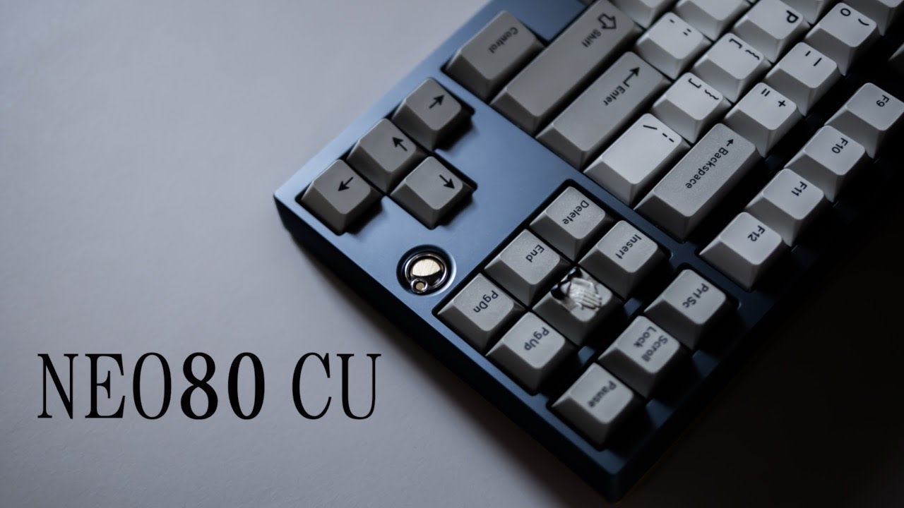 This is the best high-end keyboard you can get for under $300 - Neo80 Cu