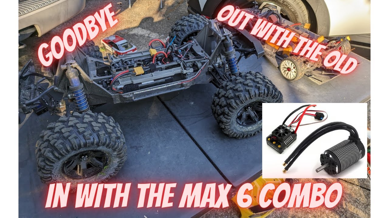 8S X-Maxx Gets A Hobbywing Max 6!! Insane Backflips!!