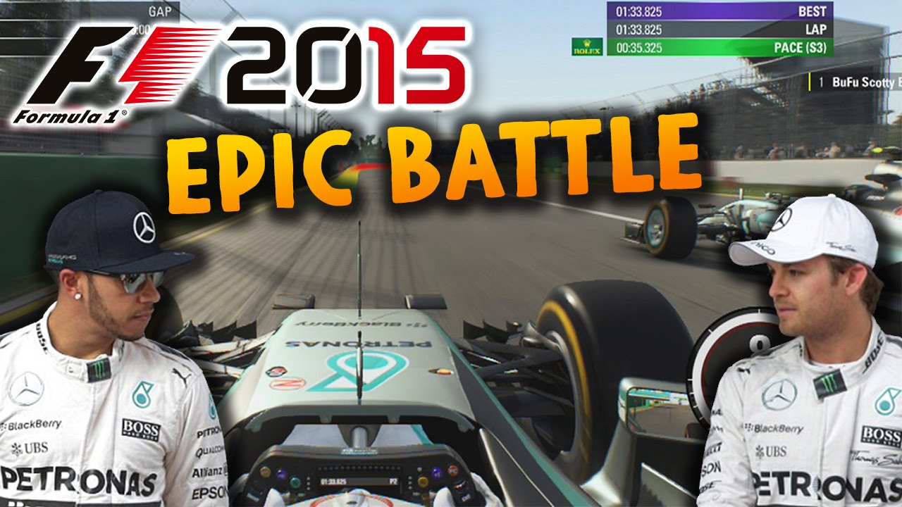 F1 2015 - HAMILTON VS ROSBERG - BATTLE OF THE MERCEDES