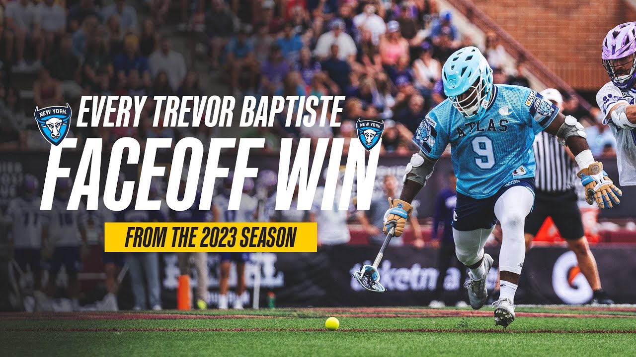 1 HOUR of Trevor Baptiste Faceoff Wins