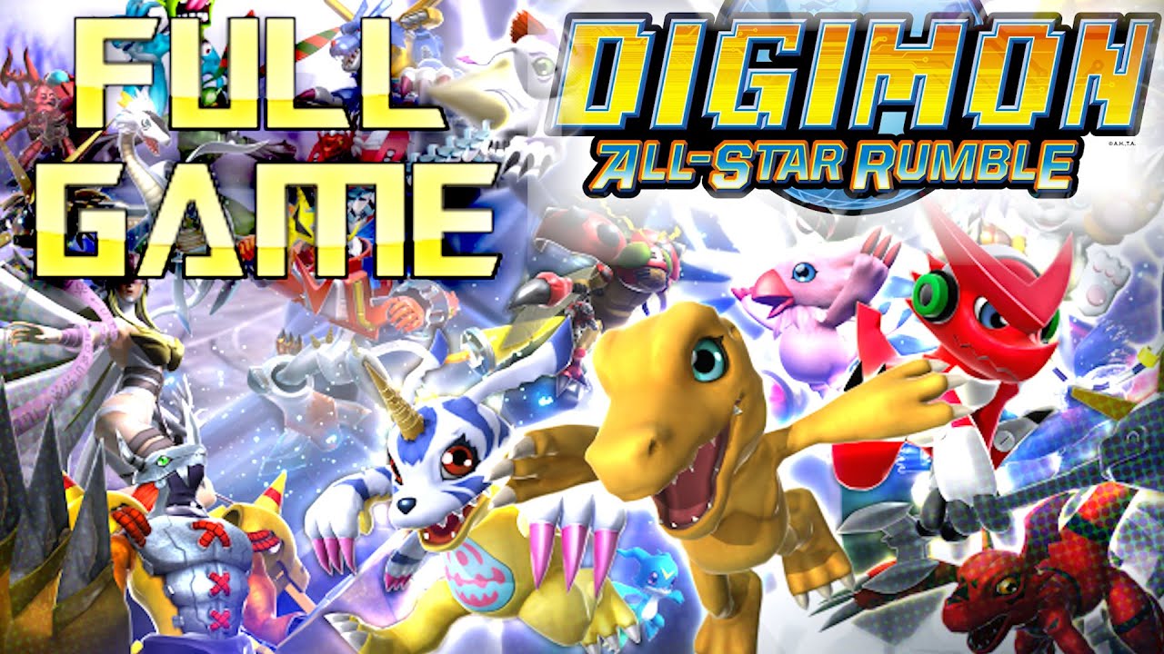 Digimon All-Star Rumble | Full Game Walkthrough | No Commentary