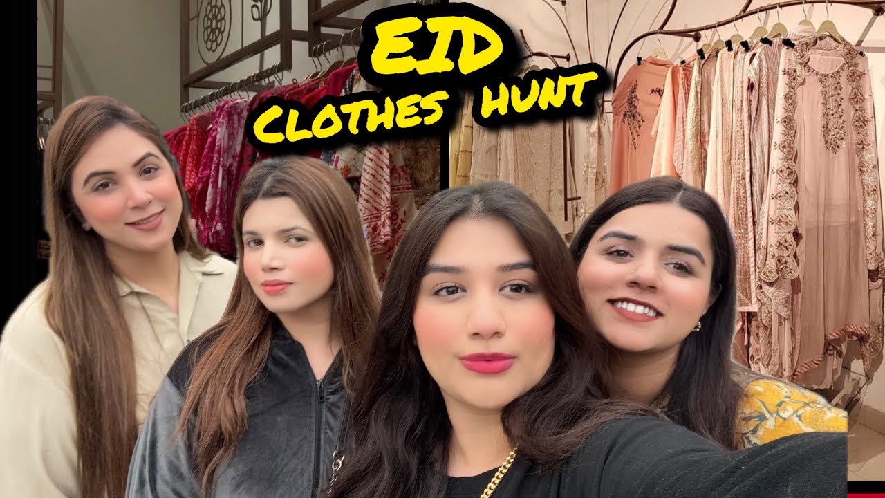 EID CLOTHES HUNT WITH FRIENDS DOLMEN MALL | SAPPHIRE KHAADI SANA SAFINAZ GENERATION