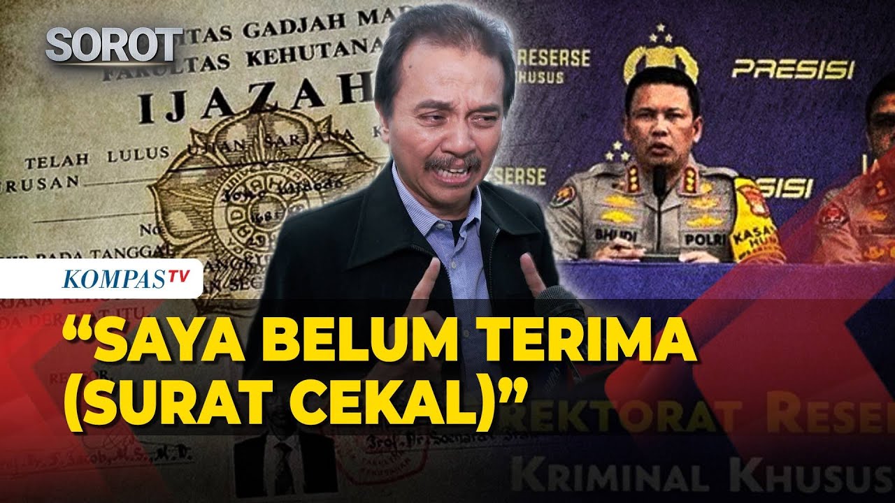 Roy Suryo Tanggapi Pencekalan dalam Kasus Ijazah Jokowi: Saya Belum Terima Surat