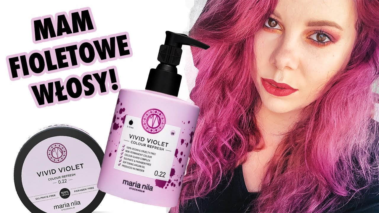 MARIA NILA - VIVID VIOLET: koloryzacja i pierwsze wrażenie!