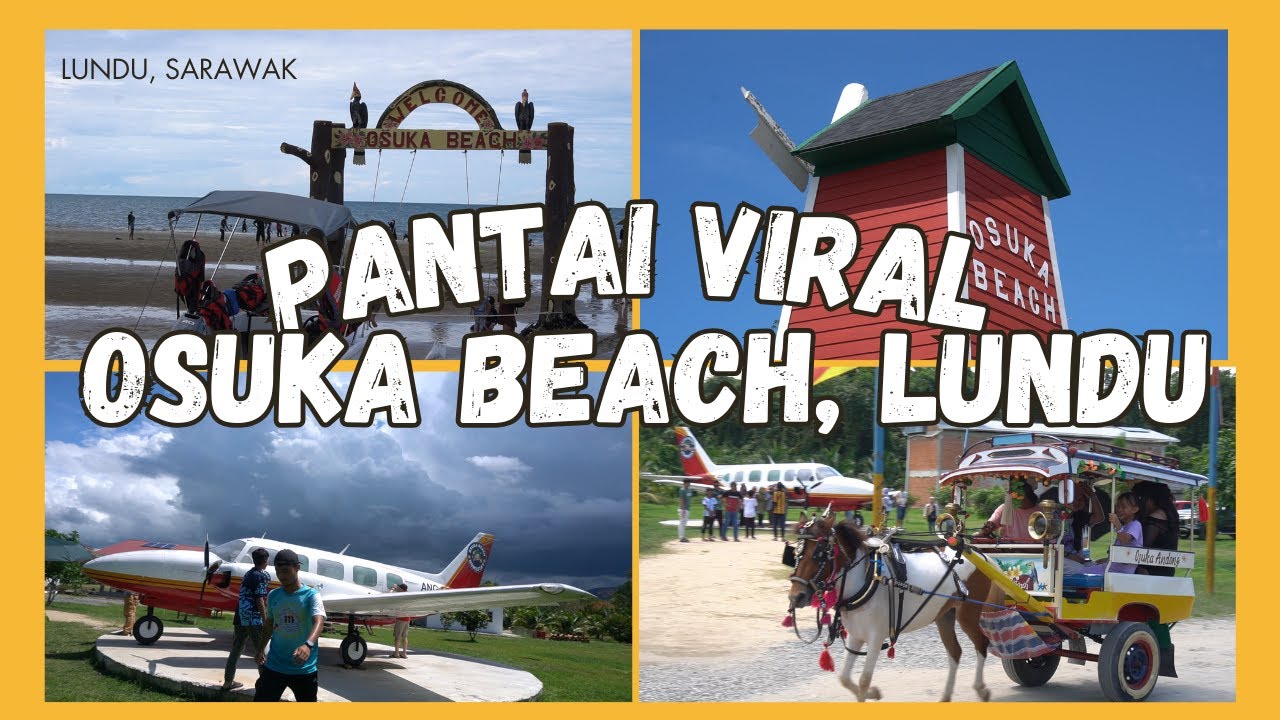 Pantai Viral di Lundu | Macam BUKAN kat Sarawak !! | Osuka Beach Lundu | Wajib dtg kalau ke Sarawak