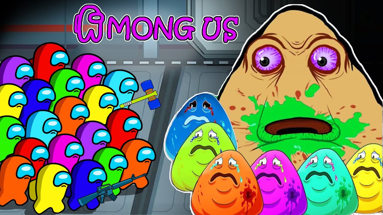 어몽어스 | TOP AMONG US & BOSS POU'S NEW SEASON | Among Us Animation