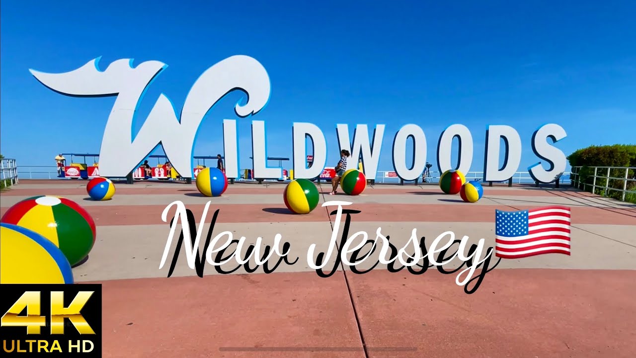 Wildwood New Jersey 🇺🇸 Boardwalk and Morey&rsquo;s Piers Virtual Tour