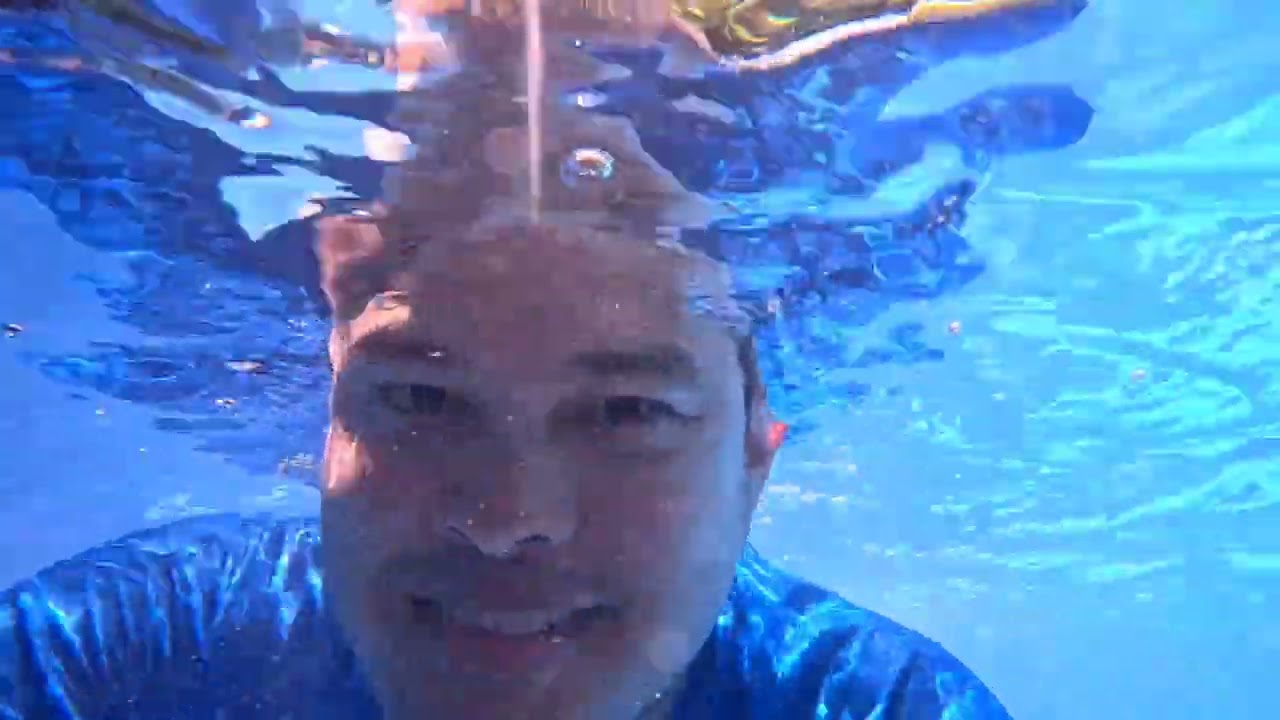 My ultimate water buddy! None other than my husband! 🥰⛱️🏖️🩴👙☀️