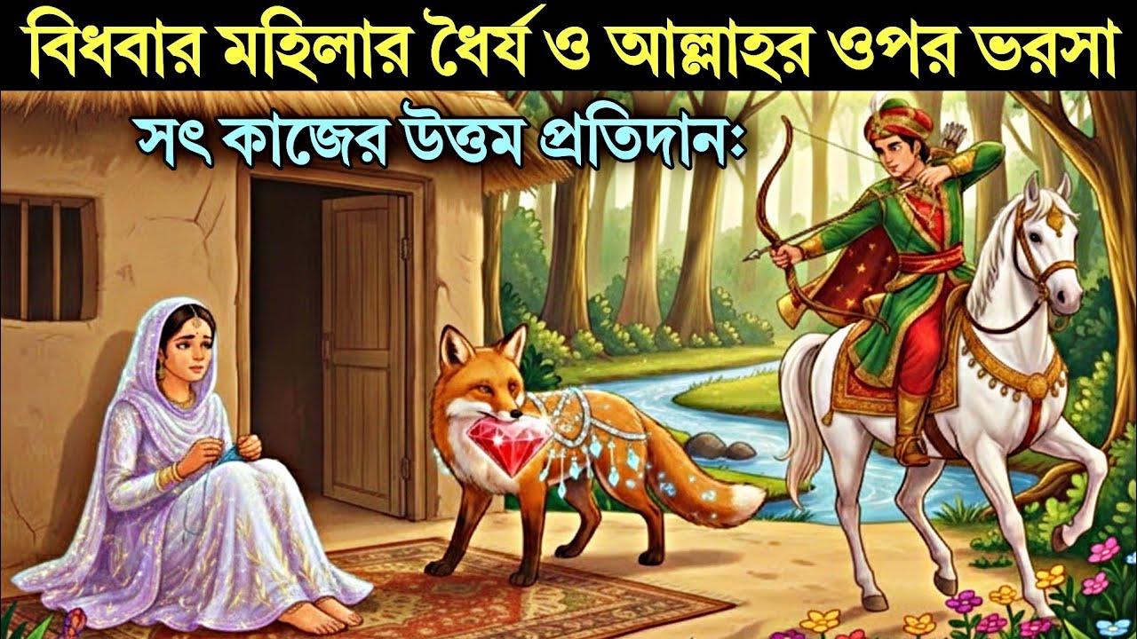 বিধবা নারীর মমতা ও অহংকারী শাহজাদার পরিণতি | একটি ঈমান জাগানিয়া ইসলামিক গল্প | ES VOICE