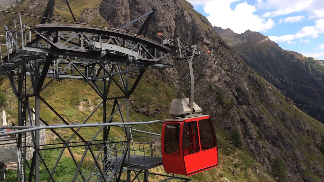 Seilbahnen/Funivie Robiei und Capanna Basodino, Val Bavona