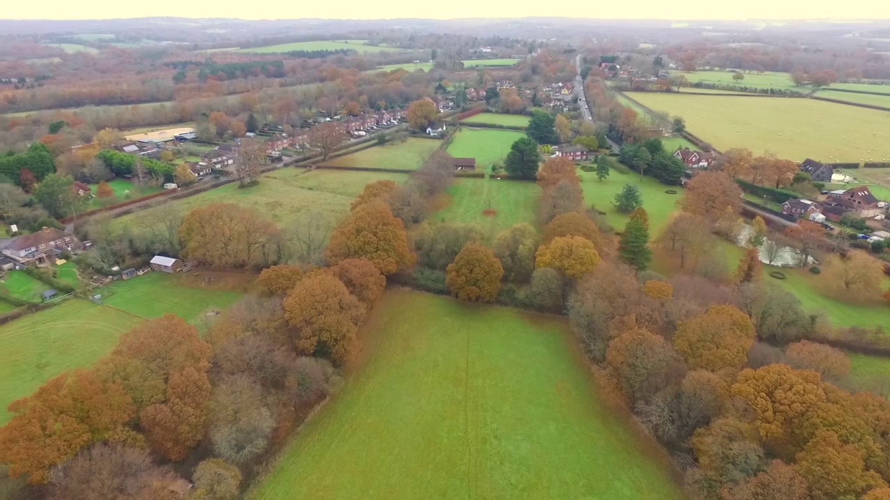 Wealden's Proposed Crematorium: Aerial footage of proposed site
