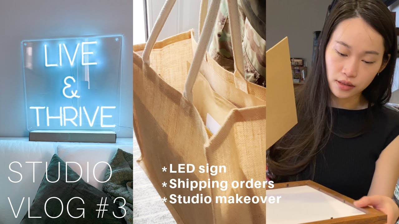 Studio Makeover 🤩Fulfilling Orders 🥰 | Studio Vlog 3