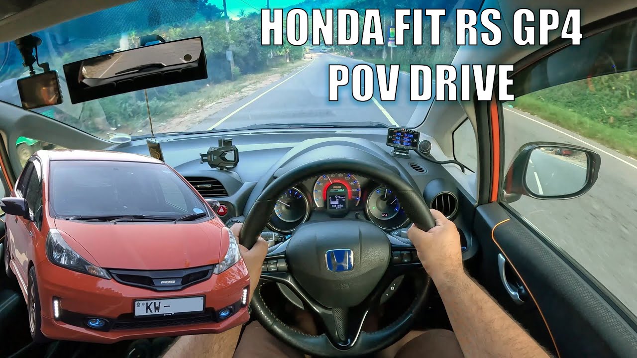 Honda Fit RS GP4 POV Drive