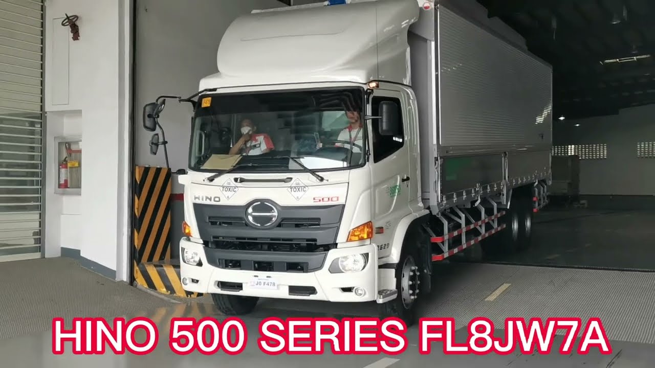 HINO 500 SERIES FL8J WING VAN BODY NIPPON FRUEHAUF