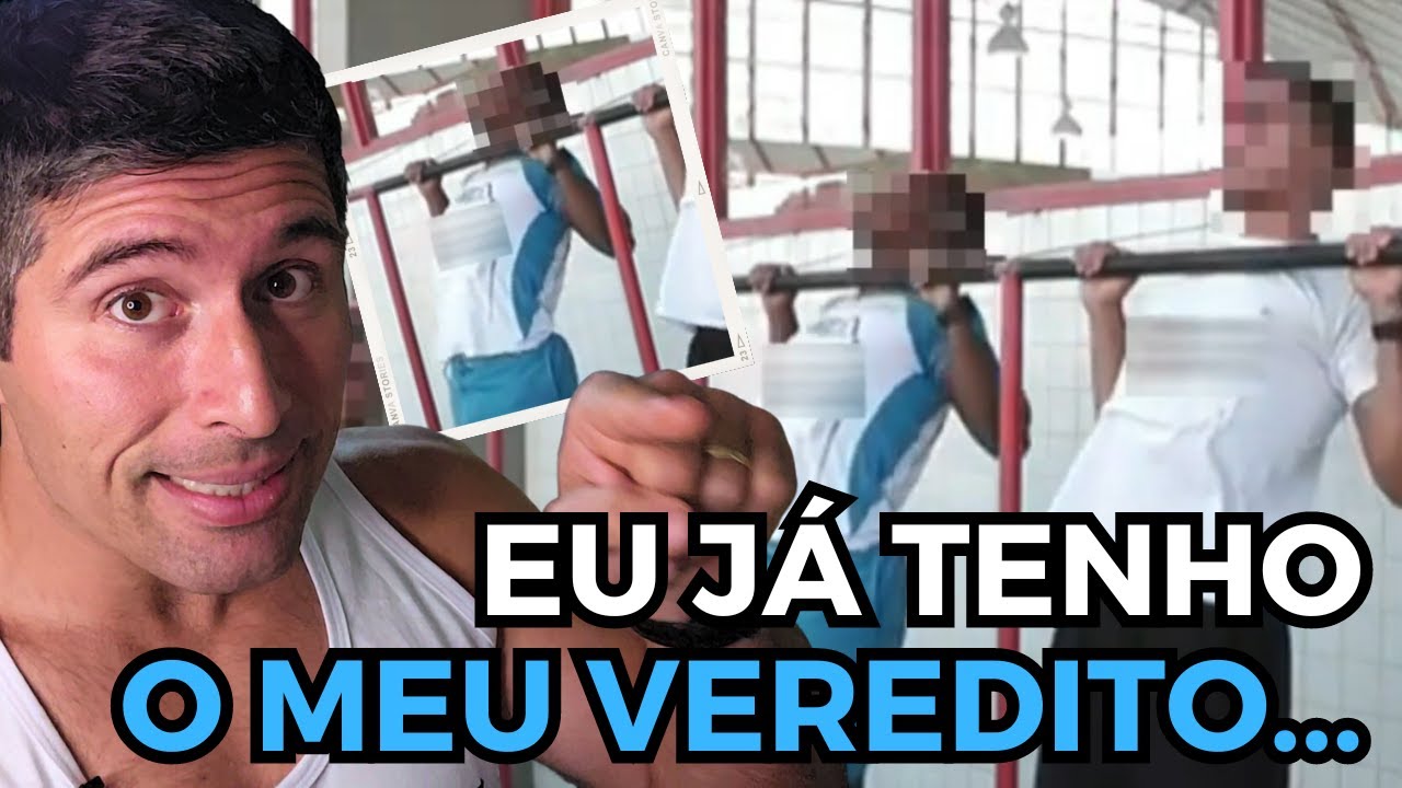 Candidato REPROVADO INJUSTAMENTE no TAF de BARRA FIXA!  [React/Análise de TAF]