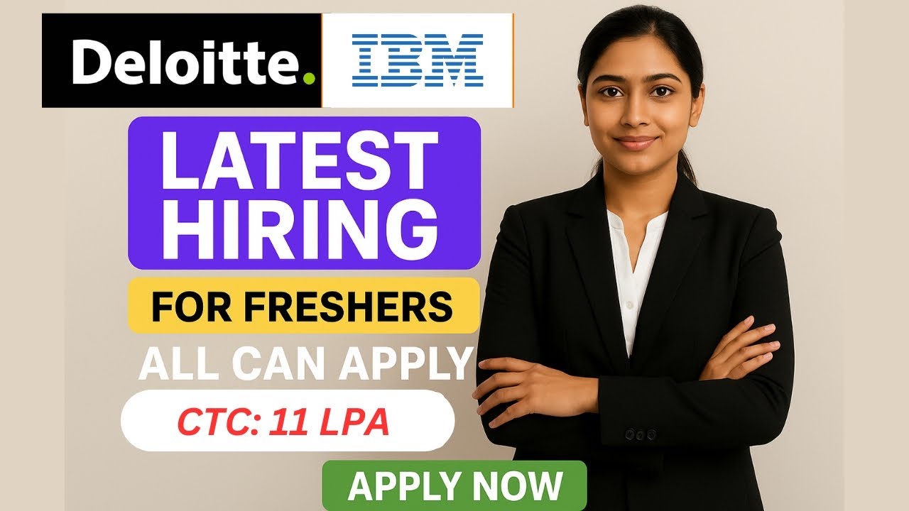 Deloitte and IBM Latest Hiring 🤯🔥| Analyst Role | Hiring For Freshers | #deloitte #hiring #freshers 