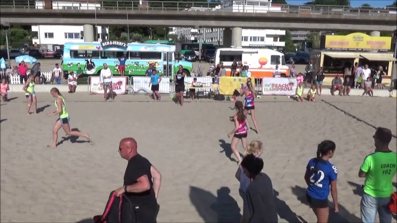 OV Beachhandboll 2016 Kärra HF - Staffanstorps HK 1