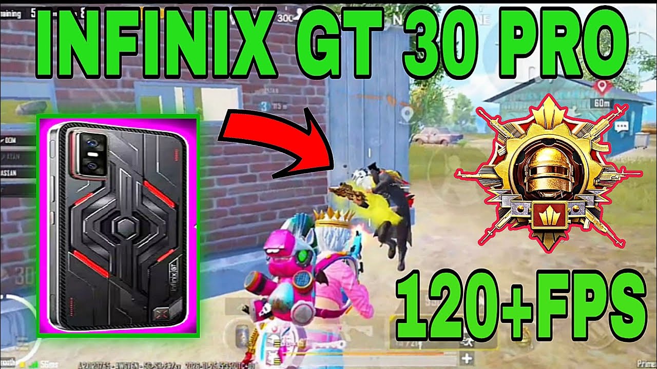 INFINIX GT 30 PRO 5G 120 FPS PUBG TEST | PUBG 4.2 UPDATE | 🥵🔥