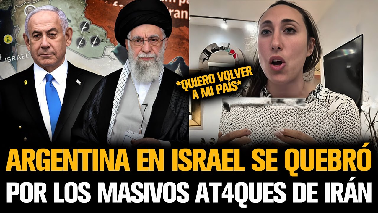 ARGENTINA EN ISRAEL SE QUEBRÓ TOTALMENTE POR LOS AT4QUES DE IRÁN