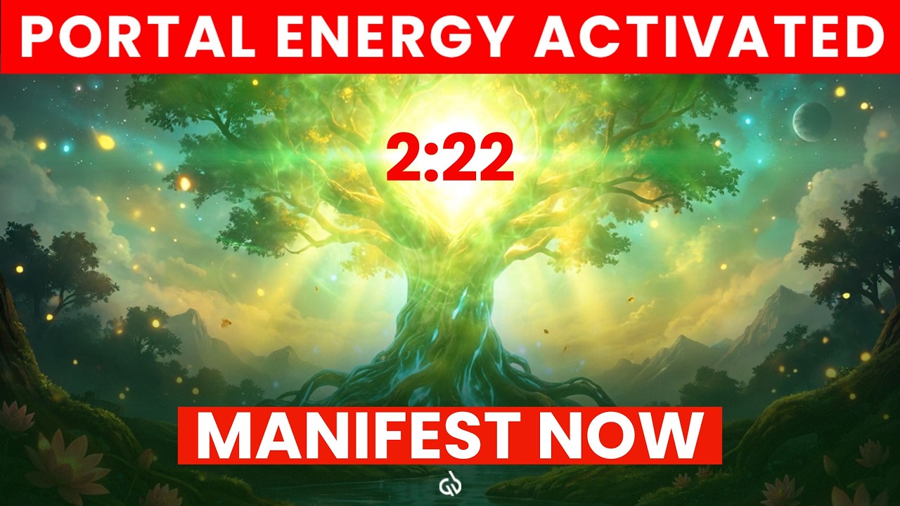 ✨ 2:22 Portal Activation: 222 Hz Manifestation Frequency ✨