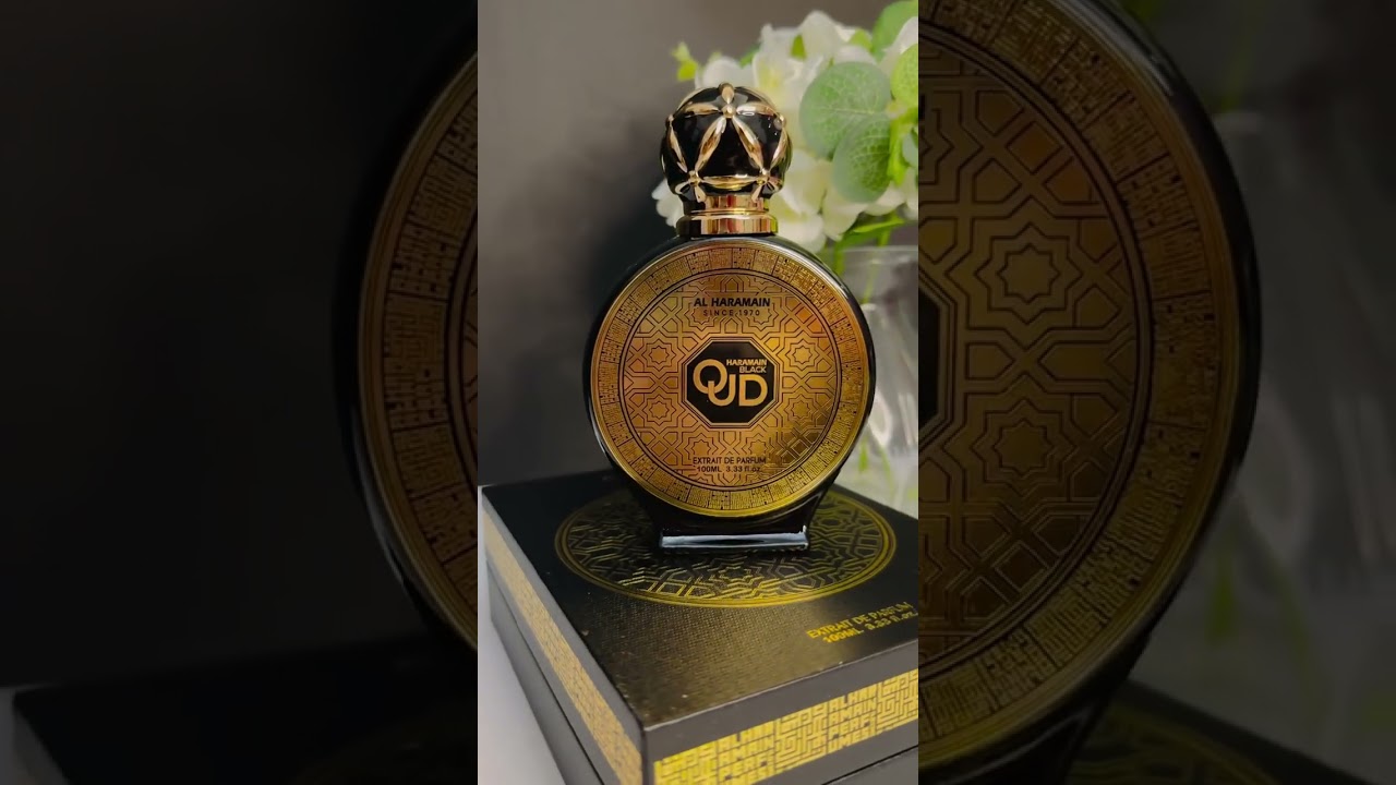Discover the essence of luxury with Haramain Black Oud