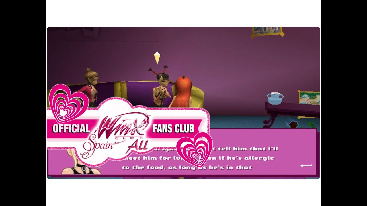 Winx Club PC Game - 32. Bloom prepares an appointment for her friend