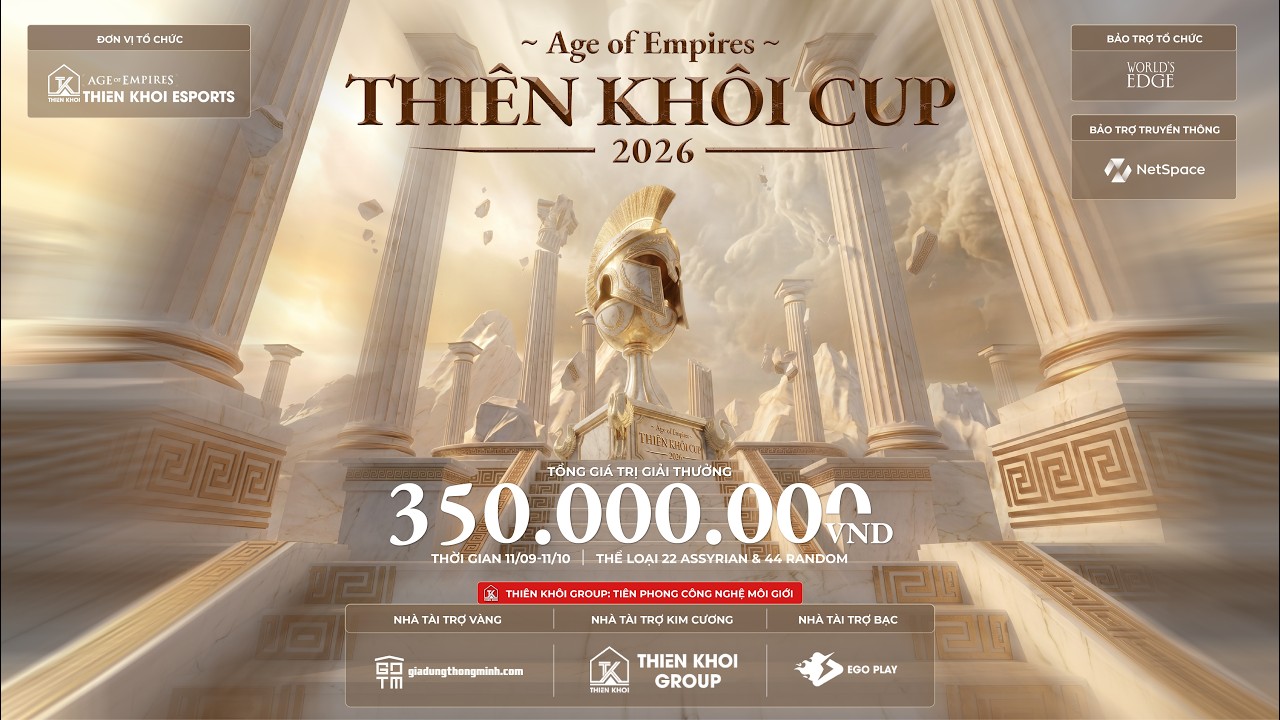 Spartacus Gaming vs EGO Media | Thi&ecirc;n Kh&ocirc;i Cup 2026 | 4vs4 Random | V&ograve;ng 3 | BLV: G_man | 20/09/2026