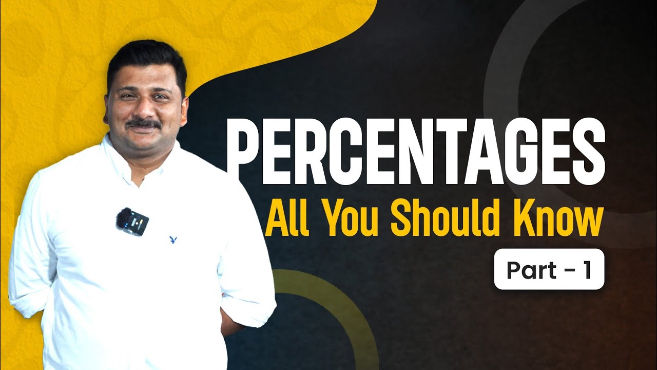 All you should know about PERCENTAGE| NID NIFT UCEED class - Part 1