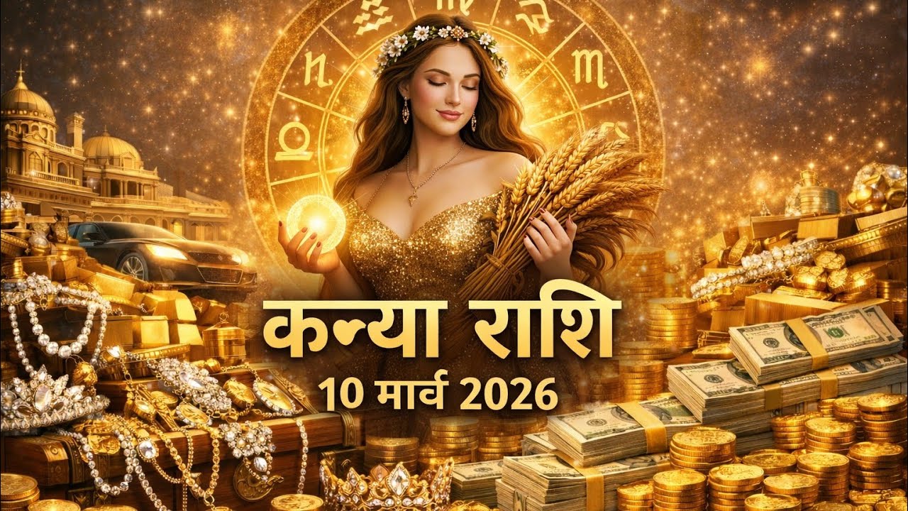 कन्या राशि 10 मार्च 2026 | Kanya Rashi 10 March 2026 | Aaj ka Kanya Rashifal |#VirgoHoroscope