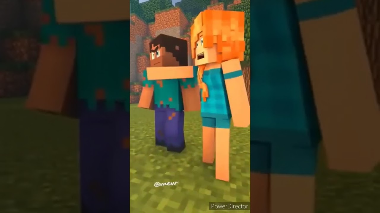 Minecraft Animation #shorts #minecraft #minecraftanimation #herobrine #steve1080p 81