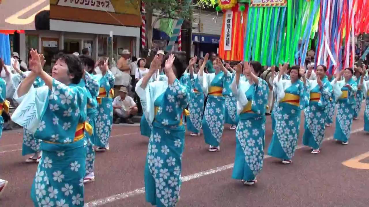 七夕おどり千人パレード（第60回 湘南ひらつか七夕まつり 2010-7-1）