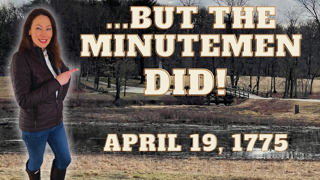You've Never Seen OLD NORTH BRIDGE From Here | Battles of Lexington & Concord #americanrevolution