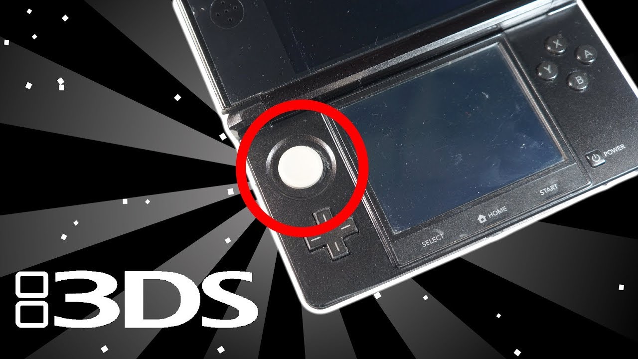 Como Trocar o Analógico e ThumbStick / Circle Pad do Nintendo 3DS Clássico