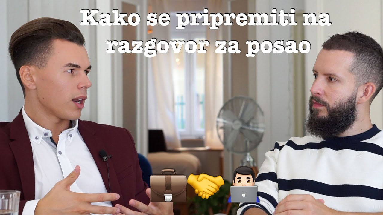 Kako se pripremiti na razgovor za posao: neverbalna komunikacija, opuštanje i neugodna pitanja